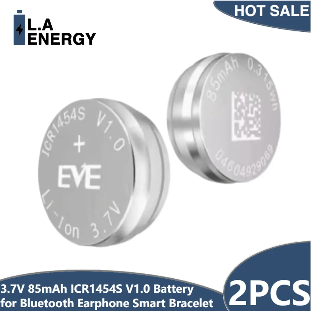 2PCS ICR1454S ICR1454 CP1454 V1.0 Battery Capacity 85mAh Bluetooth Earphone Smart Bracelet Smart Wear
2PCS ICR1454S ICR1454 CP1454 V1.0 Battery Capacity 85mAh Bluetooth Earphone Smart Bracelet Smart Wear