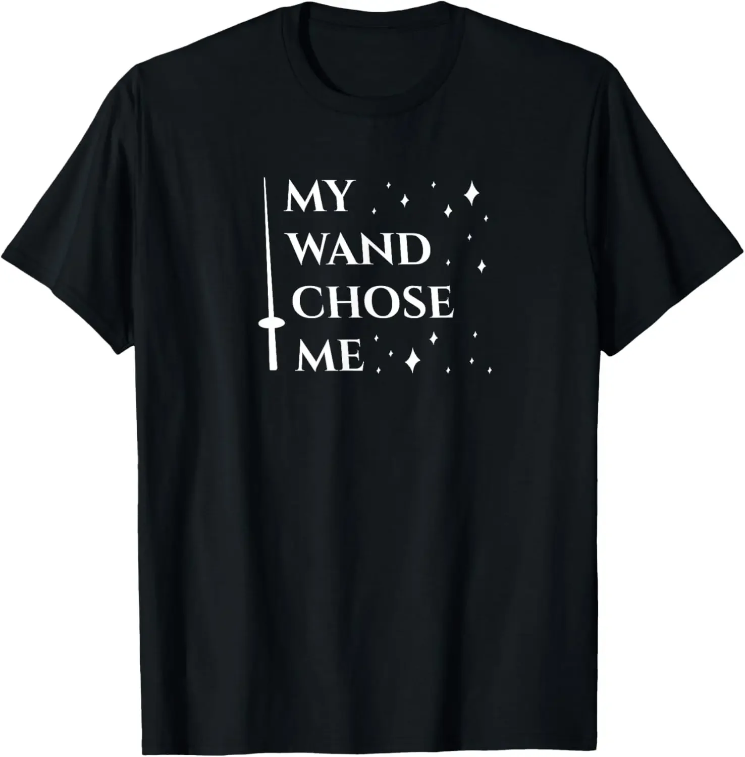 My Wand Chose Me Fencing Graphic Tee Shirt Soft Cotton Unisex Short Sleeve T-Shirt
My Wand Chose Me Fencing Graphic Tee Shirt Soft Cotton Unisex Short Sleeve T-Shirt