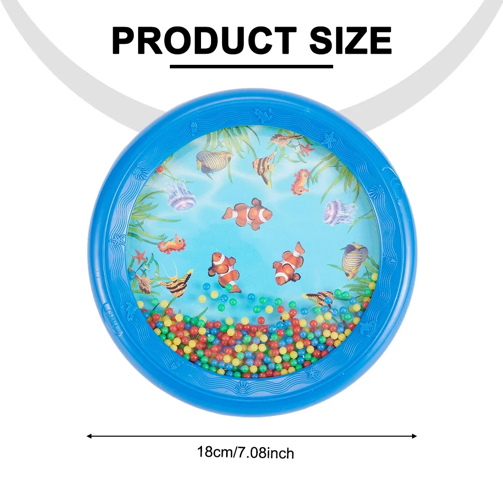 Blue Oceans Wave Drum Interactive Plastic Percussion Instrument Kids' Early Education Colorful Beads Create Soothing Sea Sounds
Blue Oceans Wave Drum Interactive Plastic Percussion Instrument Kids' Early Education Colorful Beads Create Soothing Sea Sounds