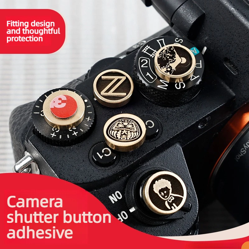 Camera hot shoe cover sticking button is suitable for Sony A7M4 A7N5 A7CII ATCR A7S3 ATR5 A6600 A6700 flat sticking dust cover
Camera hot shoe cover sticking button is suitable for Sony A7M4 A7N5 A7CII ATCR A7S3 ATR5 A6600 A6700 flat sticking dust cover