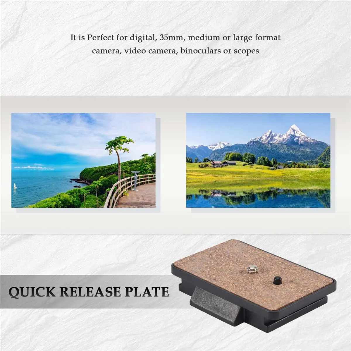 A40I New Quick Release Plate for QB-6RL PH-368 PH-268R /288R -870RM DC70
A40I New Quick Release Plate for QB-6RL PH-368 PH-268R /288R -870RM DC70