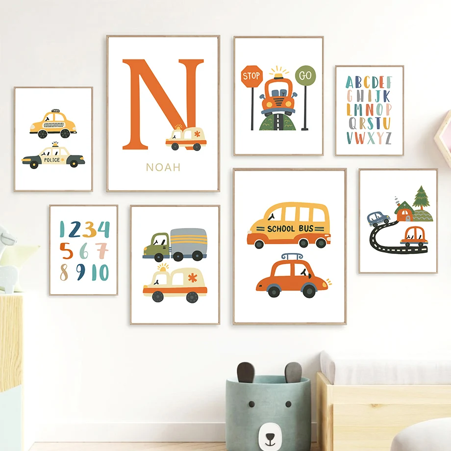Nursery Cartoon Numbers Alphabet Car Bus Baby Wall Art Canvas Painting Nordic Posters And Prints Wall Pictures Kids Room Decor
Nursery Cartoon Numbers Alphabet Car Bus Baby Wall Art Canvas Painting Nordic Posters And Prints Wall Pictures Kids Room Decor