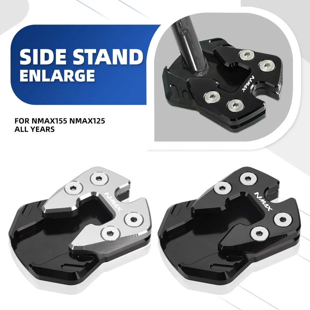 Motorbike For YAMAHA NMAX155 NMAX125 ALL YEARS Accessories Kickstand Enlarger Foot Side Stand Extension Pad N-MAX NMAX 155 125
Motorbike For YAMAHA NMAX155 NMAX125 ALL YEARS Accessories Kickstand Enlarger Foot Side Stand Extension Pad N-MAX NMAX 155 125