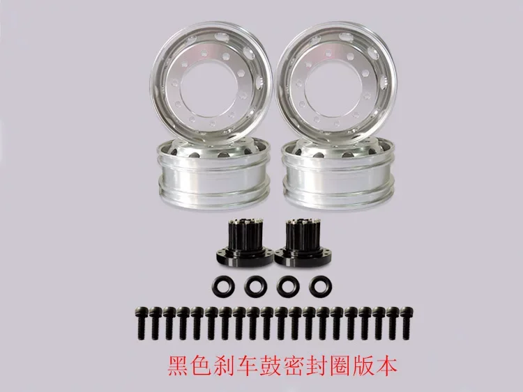 JDMODEL JDM-61 Rear Narrow Wheel Hub Metal Kit for 1/14 RC Tractor Container Truck
JDMODEL JDM-61 Rear Narrow Wheel Hub Metal Kit for 1/14 RC Tractor Container Truck