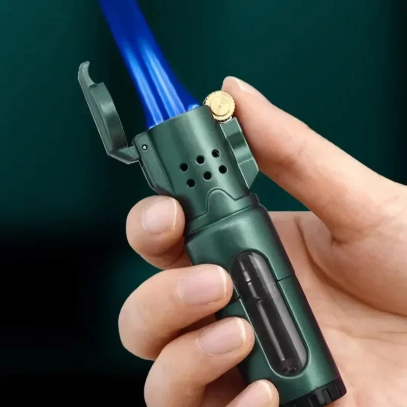 JOBON Grinding Wheel Turbo Lighter 3 Blue Flame Torch Jet Multifunctional Gas Lighter Metal Outdoor Windproof Ignition Tool
JOBON Grinding Wheel Turbo Lighter 3 Blue Flame Torch Jet Multifunctional Gas Lighter Metal Outdoor Windproof Ignition Tool