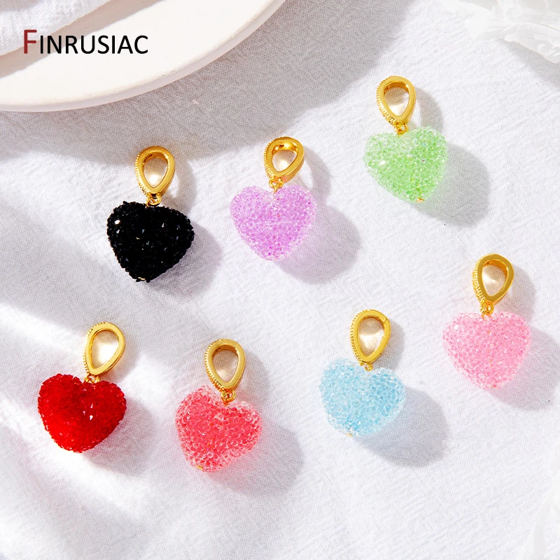 14K Gold Plated Brass Multicolor Cute Jelly Heart Charms,Lovely Gummy Candy Pendants For DIY Necklace Making Supplies
14K Gold Plated Brass Multicolor Cute Jelly Heart Charms,Lovely Gummy Candy Pendants For DIY Necklace Making Supplies