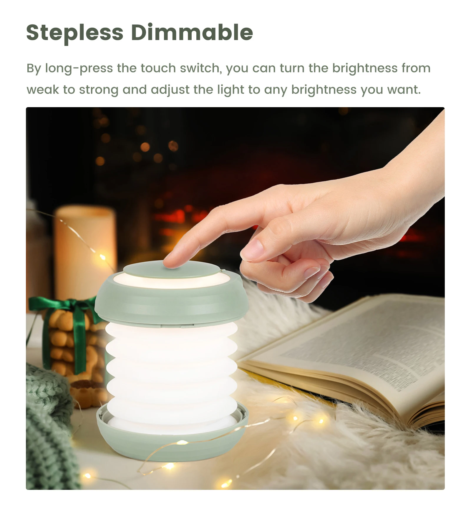 Portable LED Lantern Hanging Tent Lamp USB Touch Switch Rechargeable Night Light for Bedroom Living Room Camping Light Torch
Portable LED Lantern Hanging Tent Lamp USB Touch Switch Rechargeable Night Light for Bedroom Living Room Camping Light Torch