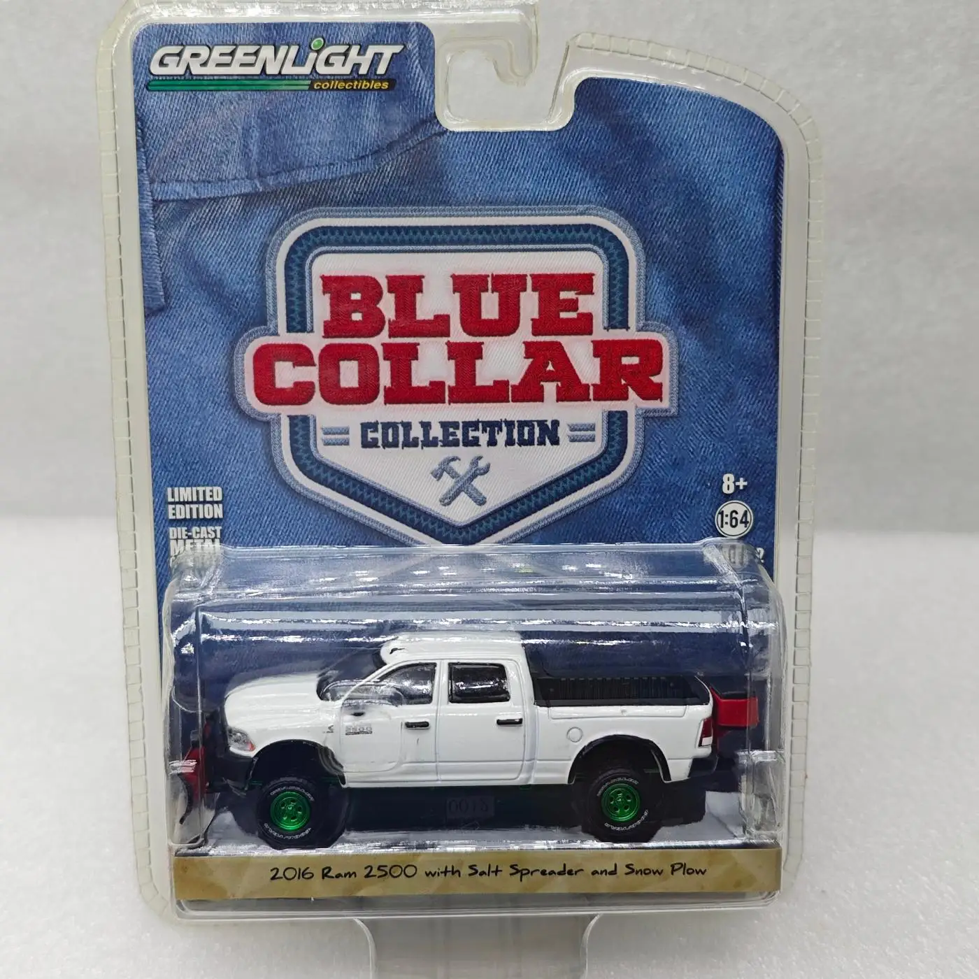 GreenLight 1:64 2016 Ram 2500, разбрасыватель, имитация литья под давлением автомобиля, модель из металлического сплава, украшение автомобиля, коллекция подарков
GreenLight 1:64 2016 Ram 2500, разбрасыватель, имитация литья под давлением автомобиля, модель из металлического сплава, украшение автомобиля, коллекция подарков