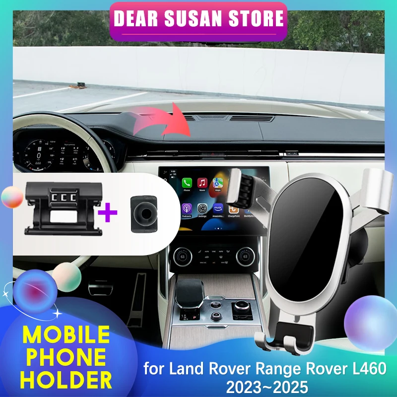 Автомобильный держатель для Land Rover Range Rover L460 2023 ~ 2025 GPS, запчасть с креплением на вентиляционное отверстие, подставка, аксессуары для iPhone
Автомобильный держатель для Land Rover Range Rover L460 2023 ~ 2025 GPS, запчасть с креплением на вентиляционное отверстие, подставка, аксессуары для iPhone
