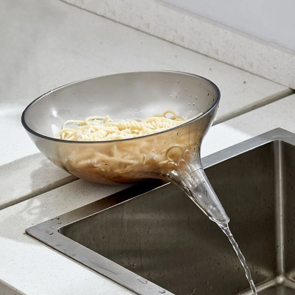 Bowl Shape Drainer Vegetable Fruit Tools Kitchen Strainer Washing Storage And Organization Drain Basket Plastic Cleaning Filter
Bowl Shape Drainer Vegetable Fruit Tools Kitchen Strainer Washing Storage And Organization Drain Basket Plastic Cleaning Filter