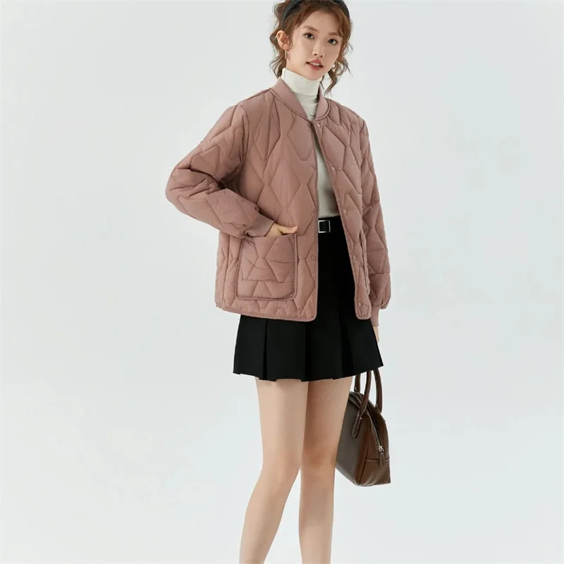 Autumn and Winter New Warm Long-sleeved Down Cotton-padded Jacket Liner Women's Light Cotton-padded Jacket Cotton-padded Jacket
Autumn and Winter New Warm Long-sleeved Down Cotton-padded Jacket Liner Women's Light Cotton-padded Jacket Cotton-padded Jacket