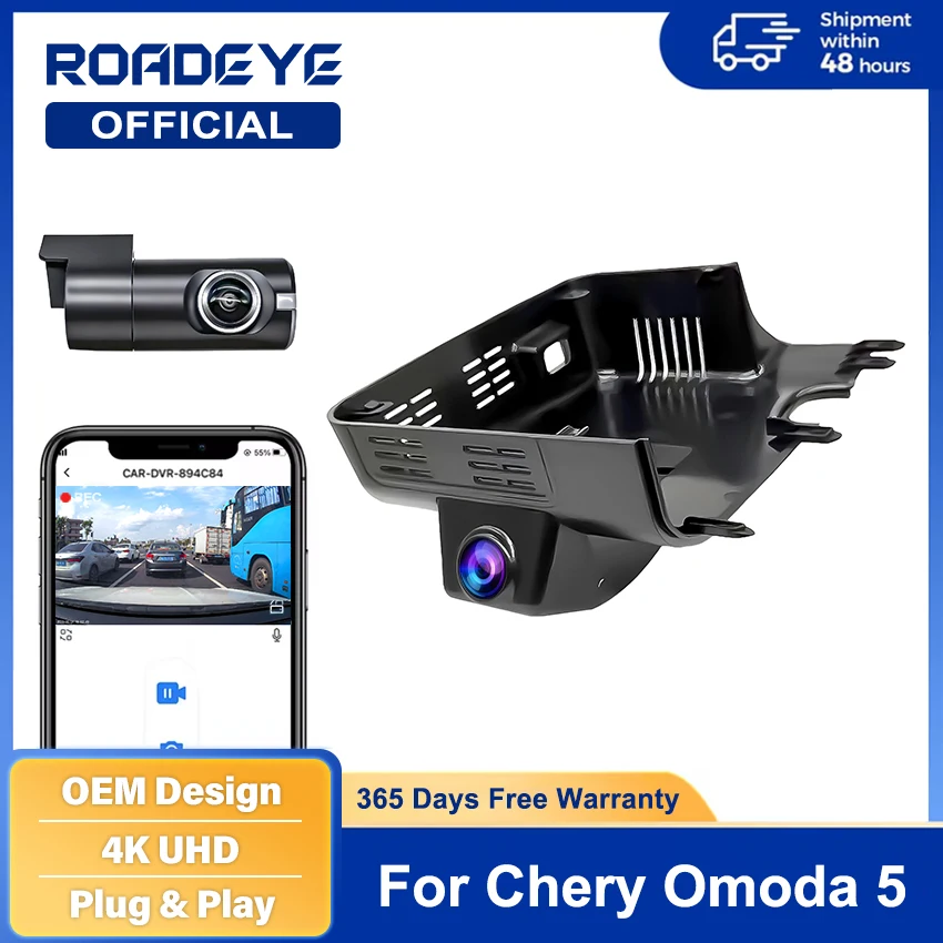 4K Plug and Play Car DVR Wifi Dash Camera For Chery Omoda 5 C5 E5 2024 2025,Original Styles Video Recorder With APP Contro
4K Plug and Play Car DVR Wifi Dash Camera For Chery Omoda 5 C5 E5 2024 2025,Original Styles Video Recorder With APP Contro