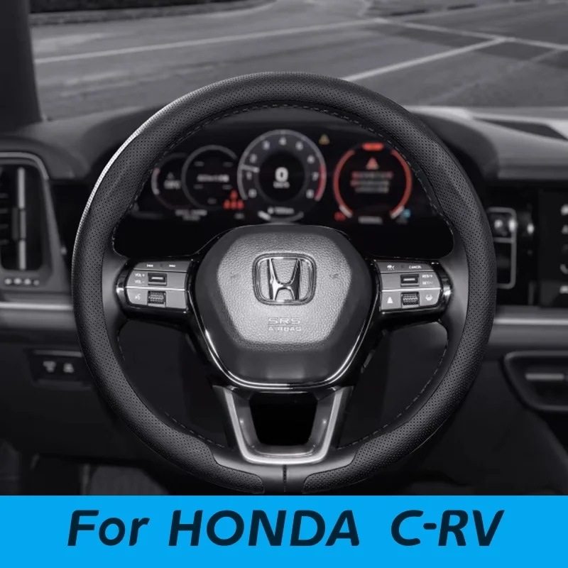 For Honda CRV Steering Wheel Cover Genuine 8D Nappa Leather 2.0L 2004 2.4L 2023 2024 2025 Non-Slip Washable Auto Accessories
For Honda CRV Steering Wheel Cover Genuine 8D Nappa Leather 2.0L 2004 2.4L 2023 2024 2025 Non-Slip Washable Auto Accessories