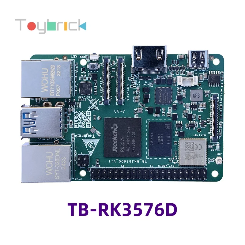 Toybrick TB-RK3576D Rockchip Official 6T High Computing Power Multi-expansion Free Combination Development Board
Toybrick TB-RK3576D Rockchip Official 6T High Computing Power Multi-expansion Free Combination Development Board