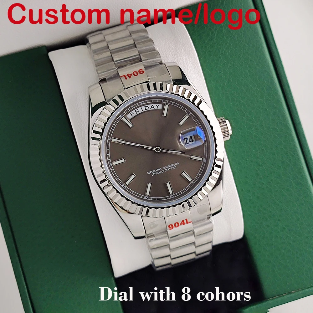 39mm Miyota 8285 stainless steel men's automatic watch with sapphire glass suitable for 8285 movement watch accessories
39mm Miyota 8285 stainless steel men's automatic watch with sapphire glass suitable for 8285 movement watch accessories