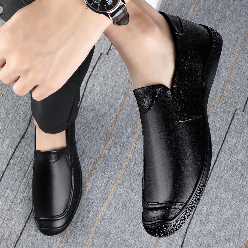 2021 Mens Fashion Loafers Genuine Leather Formal Shoes Men Wedding Party Business Dress Casual Footwear
2021 Mens Fashion Loafers Genuine Leather Formal Shoes Men Wedding Party Business Dress Casual Footwear