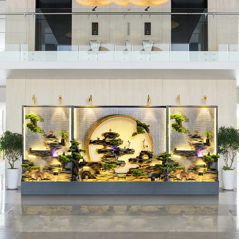 Customized. Large Curtain Wall Screen New Style Entrance Entrance Entrance Flowing Ornaments Cou
Customized. Large Curtain Wall Screen New Style Entrance Entrance Entrance Flowing Ornaments Cou
