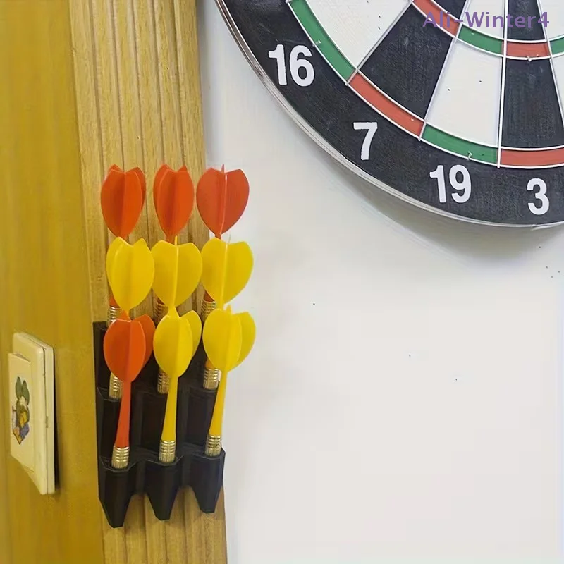 {DODOA} Wall-Mounted Dart Display Rack Dart Case Organizer With Screws Holds 6/9 Darts Space-Saving For Living Room/Bedroom/Bar
{DODOA} Wall-Mounted Dart Display Rack Dart Case Organizer With Screws Holds 6/9 Darts Space-Saving For Living Room/Bedroom/Bar