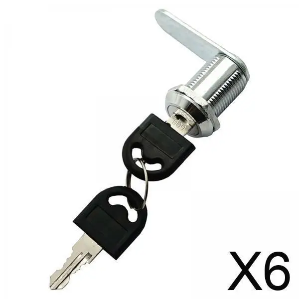 6xCabinet cam Lock Set Zinc Alloy Tool Box Lock for Coffer Cupboard Letter Box 25x18mm
6xCabinet cam Lock Set Zinc Alloy Tool Box Lock for Coffer Cupboard Letter Box 25x18mm