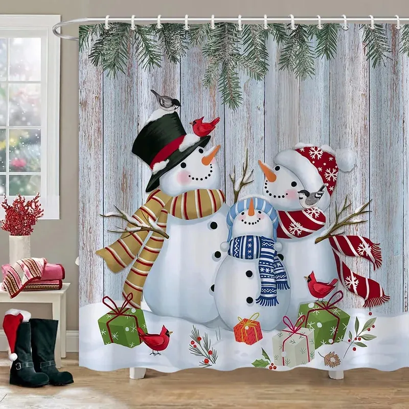 LKX01Cute Snowman Kids Shower Curtains for Bathroom Hug A Letitsnow Placard in Snow Scene on Wood Board Funny Christmas with2Hb$
LKX01Cute Snowman Kids Shower Curtains for Bathroom Hug A Letitsnow Placard in Snow Scene on Wood Board Funny Christmas with2Hb$