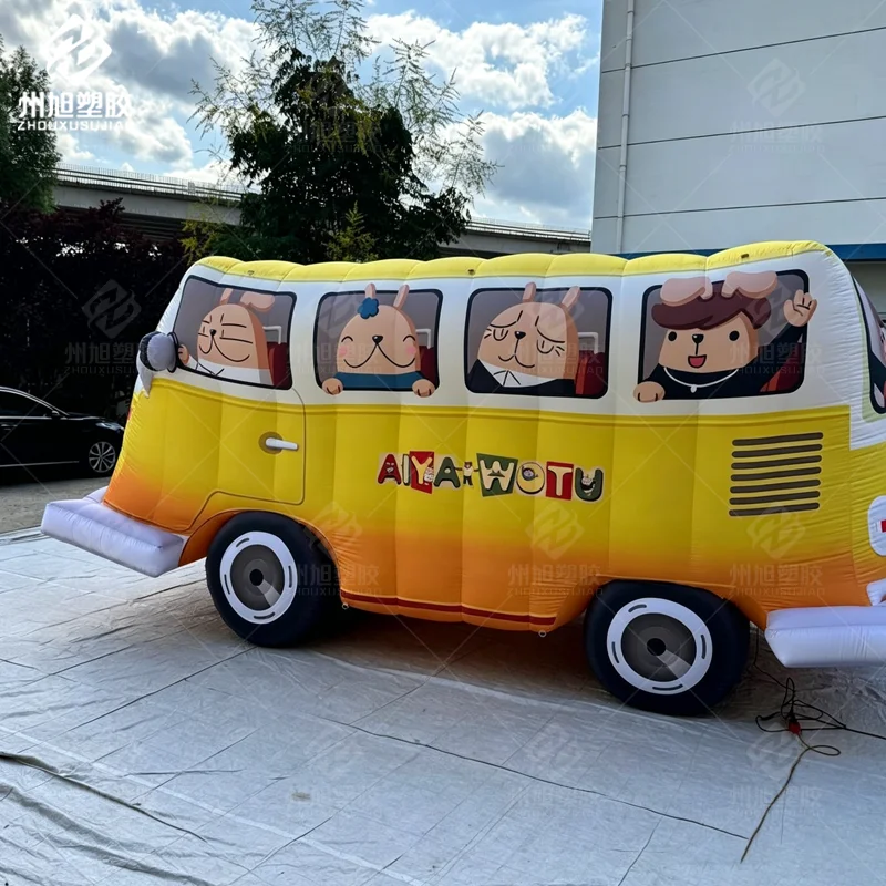 Customized Inflatable Cartoon Bus Model Balloon for Shopping Mall square Party Event Decoration
Customized Inflatable Cartoon Bus Model Balloon for Shopping Mall square Party Event Decoration