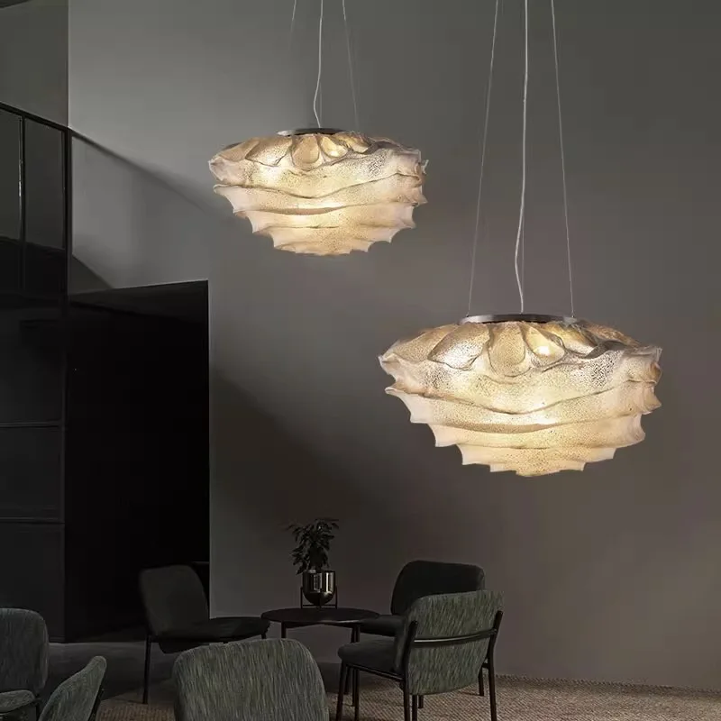 Nordic Cloud Shape Pendant Light Modern Creative Silver Pleated Lamp For Bedroom Living Room Bar Restaurant Decoration Light
Nordic Cloud Shape Pendant Light Modern Creative Silver Pleated Lamp For Bedroom Living Room Bar Restaurant Decoration Light