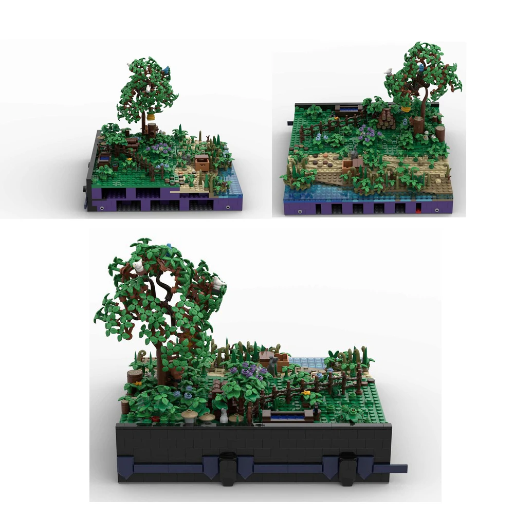 New MOC medieval street scene lawn small ecological building block model DIY educational creative children's toy birthday gift
New MOC medieval street scene lawn small ecological building block model DIY educational creative children's toy birthday gift