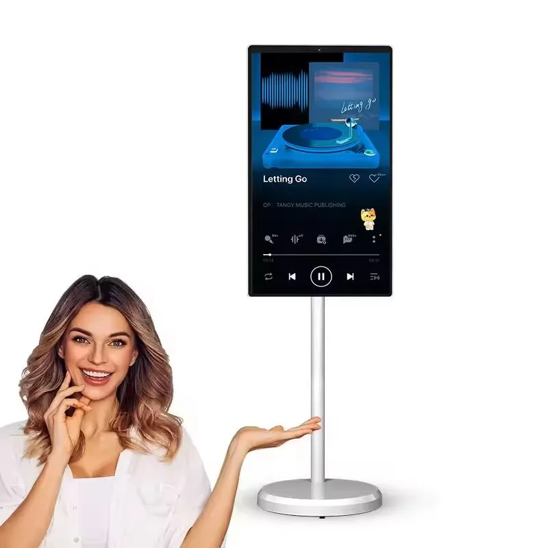 23,6-дюймовая портативная мобильная подставка Smart TV киоск видео Android плеер сенсорный экран беспроводной дисплей с колесами
23,6-дюймовая портативная мобильная подставка Smart TV киоск видео Android плеер сенсорный экран беспроводной дисплей с колесами