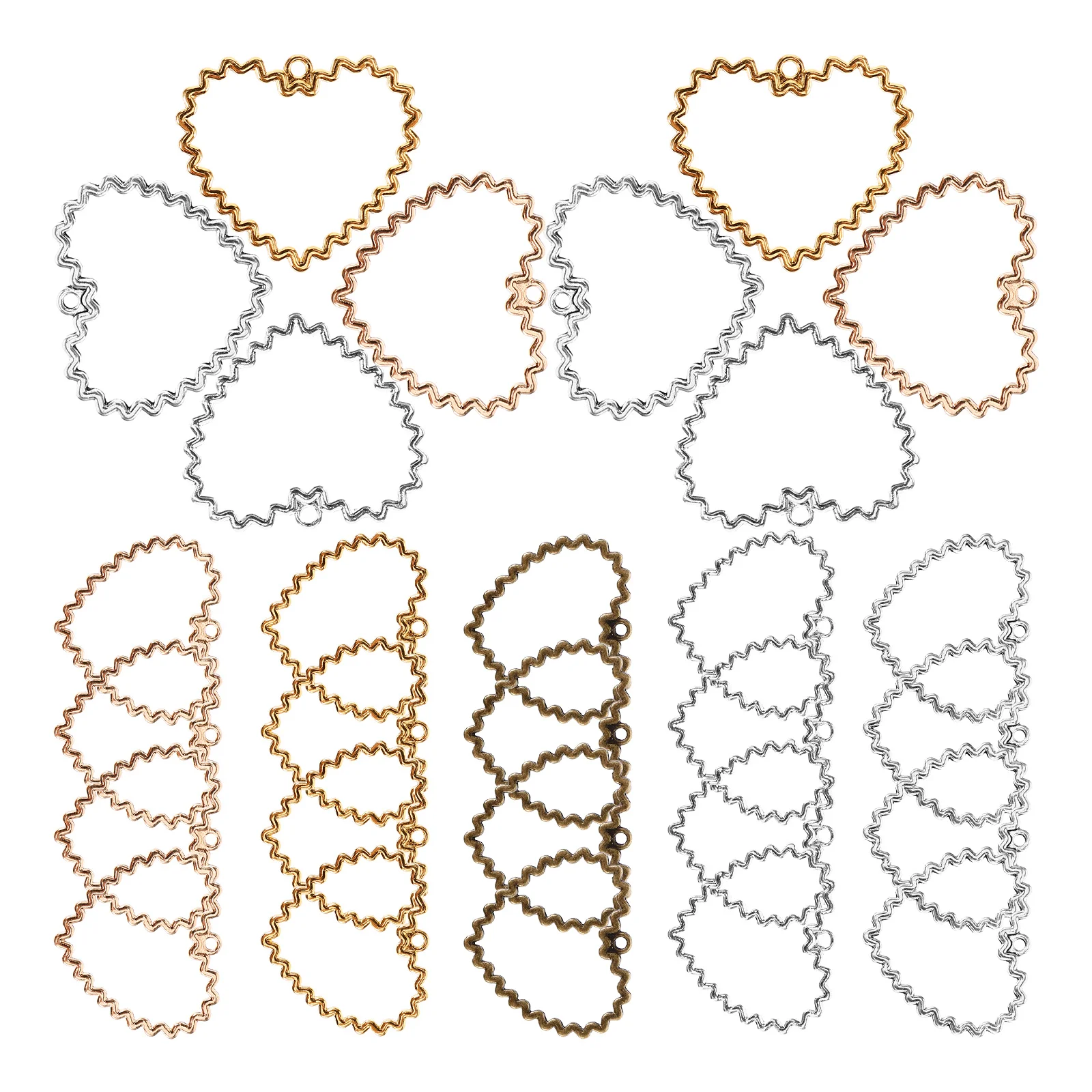 50pcs Alloy Heart Charms Peach Shaped Pendant for Jewelry Making Bracelet Ornaments necklace decors earrings pendants charm
50pcs Alloy Heart Charms Peach Shaped Pendant for Jewelry Making Bracelet Ornaments necklace decors earrings pendants charm