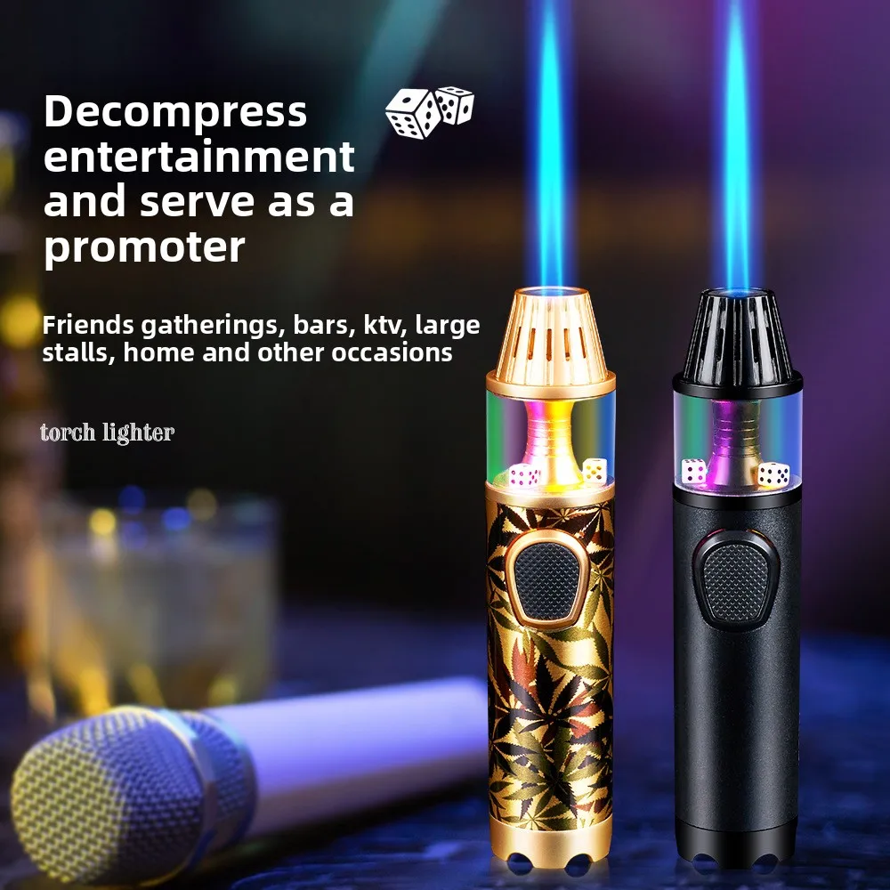2025 new JOBON Personalized Inflatable Lighter Decompression Dice Direct Spray Gun Colorful Light Windproof Lighter Outdoor Tool
2025 new JOBON Personalized Inflatable Lighter Decompression Dice Direct Spray Gun Colorful Light Windproof Lighter Outdoor Tool