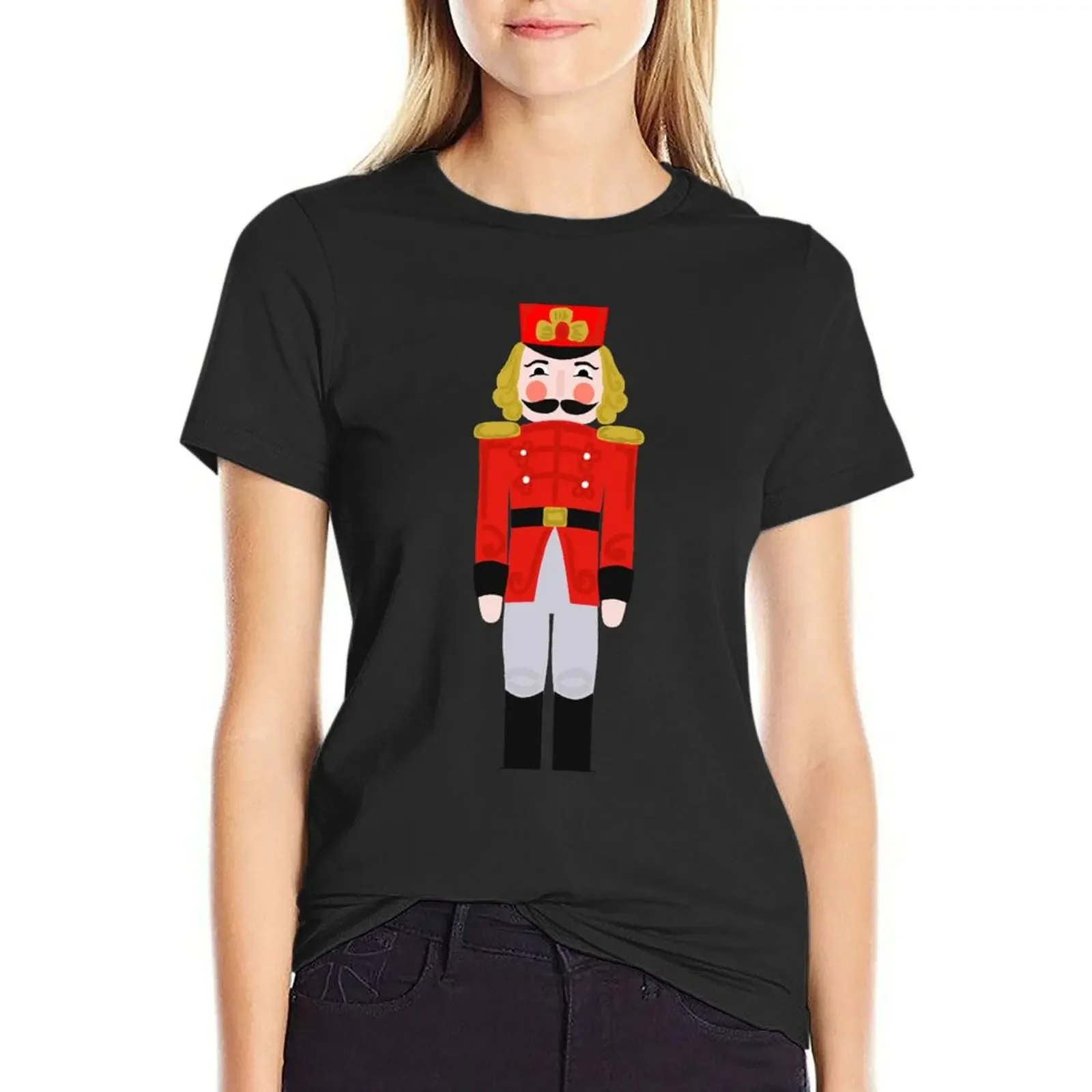 Nutcracker Soldier T-Shirt cute clothes sweat funnys black t-shirts for Women
Nutcracker Soldier T-Shirt cute clothes sweat funnys black t-shirts for Women