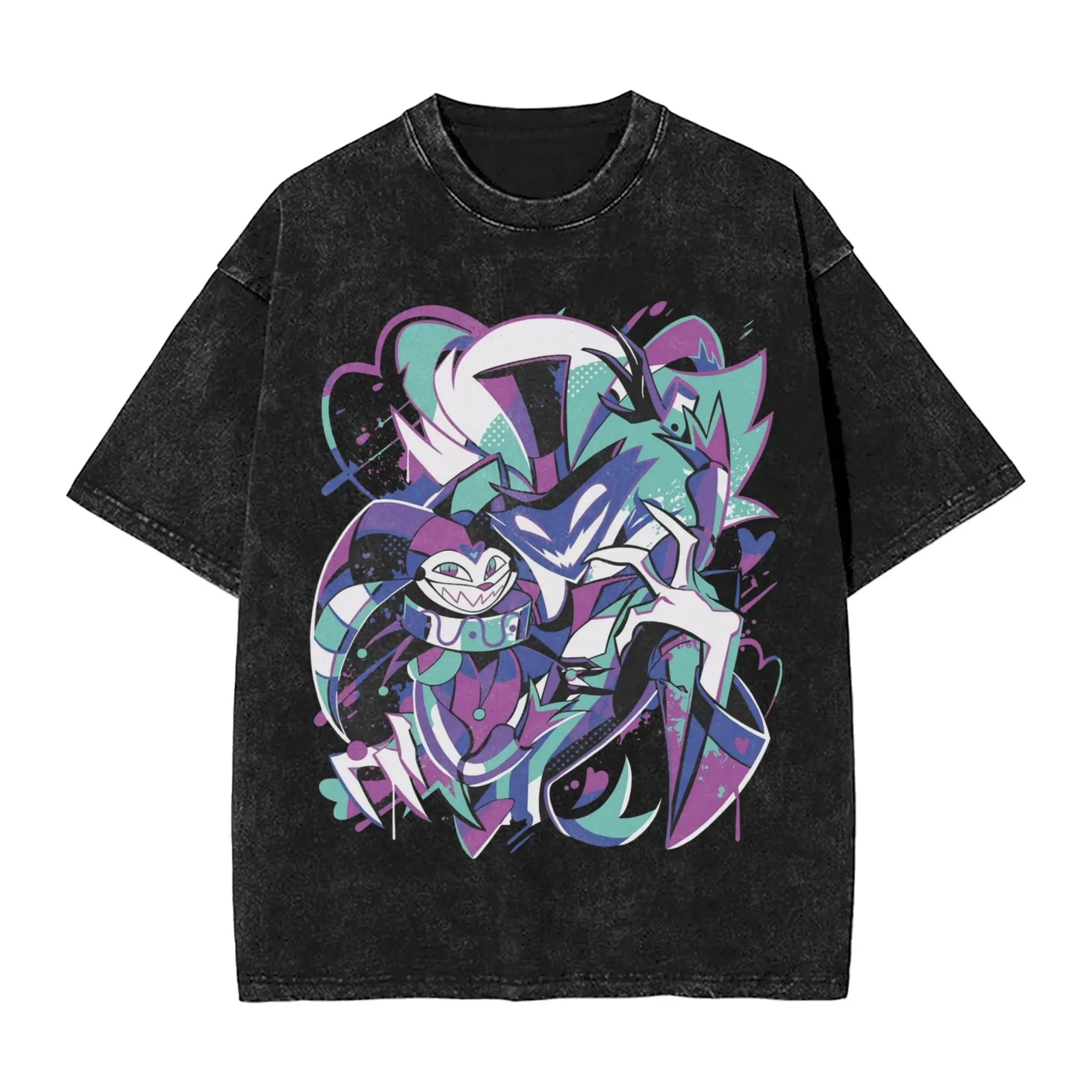 Fizzarolli Fizzamodeous Summer Splatter Hazbined Hoteled Washed T Shirts Streetwear Hip Hop T-Shirt Tees Men Women Harajuku
Fizzarolli Fizzamodeous Summer Splatter Hazbined Hoteled Washed T Shirts Streetwear Hip Hop T-Shirt Tees Men Women Harajuku