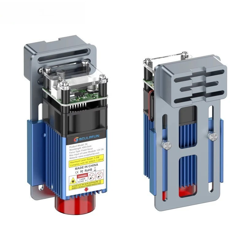 S6 Laser Engraving Machines Module 30W Effect Power for Wood Leather Acrylic Metal Diode Laser Module
S6 Laser Engraving Machines Module 30W Effect Power for Wood Leather Acrylic Metal Diode Laser Module