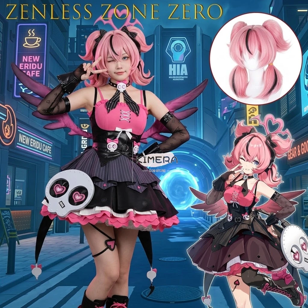 Kimera Store Zenless Zone Zero Aria Angels Of Delusion Cosplay Costume Women's Anime Game Outfit Girls' Group Stage Performance
Kimera Store Zenless Zone Zero Aria Angels Of Delusion Cosplay Costume Women's Anime Game Outfit Girls' Group Stage Performance