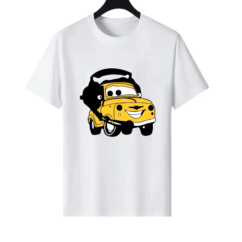 Disney Cars Print Pattern Woman Summer Parent-Child Clothing Tops Ladies Cheap Loose Short Sleeves T-Shirt Y2k Men Sweatshirts
Disney Cars Print Pattern Woman Summer Parent-Child Clothing Tops Ladies Cheap Loose Short Sleeves T-Shirt Y2k Men Sweatshirts
