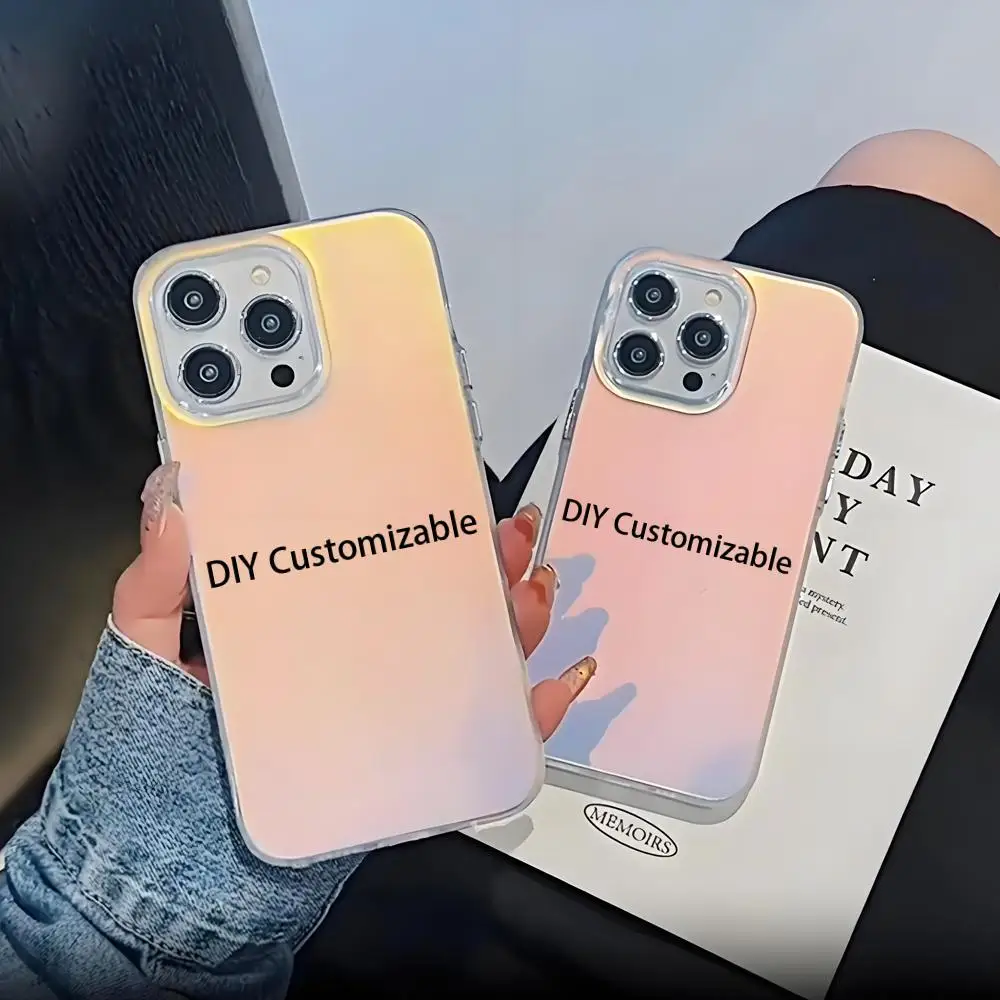 DIY Customizable Laser Gradient Phone Case For iPhone 17 Pro Max 16 15 14 13 12 11 Pro Max 17Air Shockproof Protective Cover
DIY Customizable Laser Gradient Phone Case For iPhone 17 Pro Max 16 15 14 13 12 11 Pro Max 17Air Shockproof Protective Cover