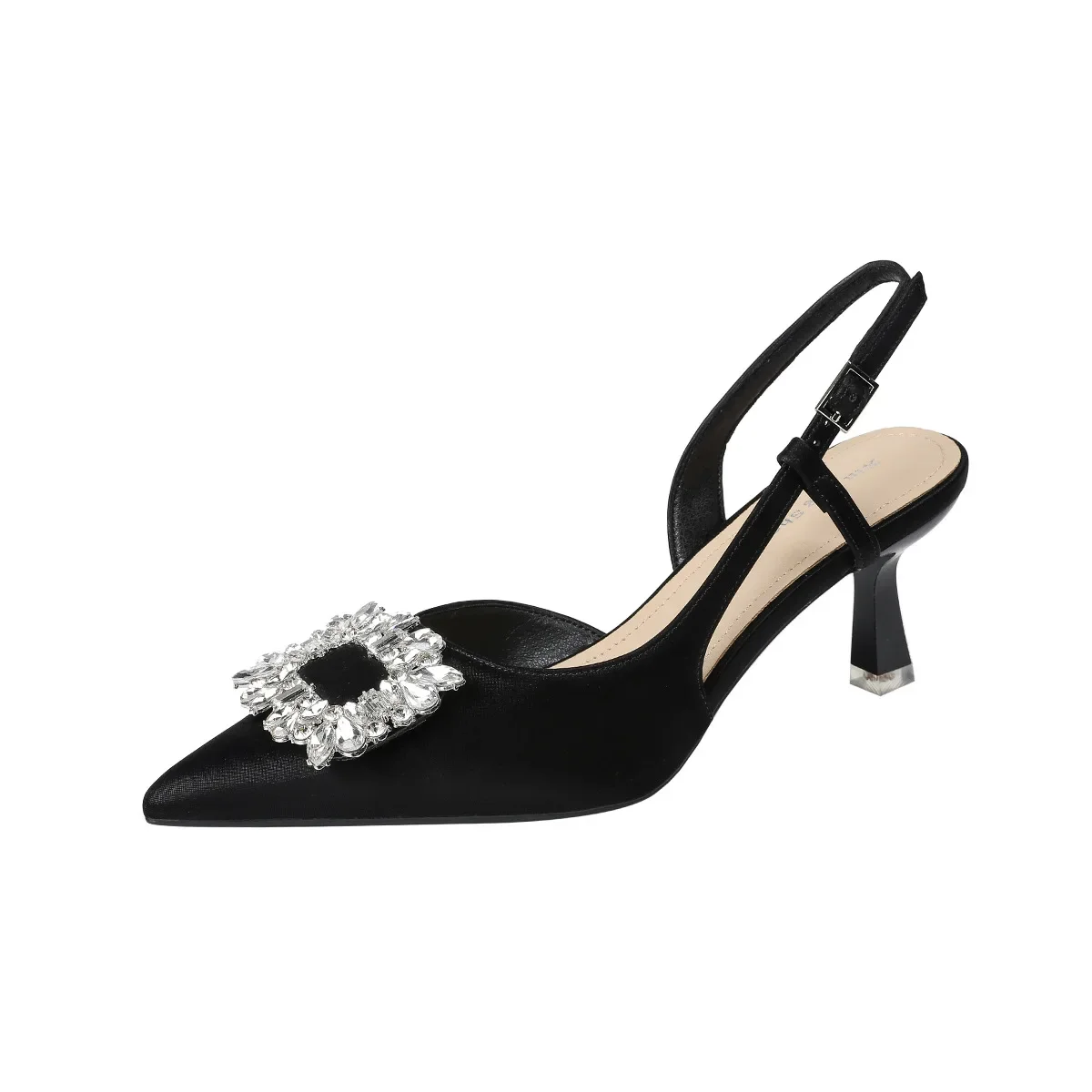 Сандалии 2025 года, туфли на тонком высоком каблуке с острым носком, туфли для свадебной вечеринки, модные туфли-лодочки с пряжкой и ремешком на пятке, украшенные кристаллами и пряжкой
Сандалии 2025 года, туфли на тонком высоком каблуке с острым носком, туфли для свадебной вечеринки, модные туфли-лодочки с пряжкой и ремешком на пятке, украшенные кристаллами и пряжкой