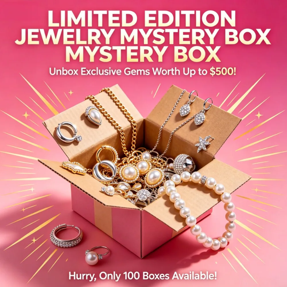 Must Buy Viral Aesthetic Jewelry Blind Box Random Multi Series Gemstone Ornaments Mystery Box Full Of Pleasant Surprises
Must Buy Viral Aesthetic Jewelry Blind Box Random Multi Series Gemstone Ornaments Mystery Box Full Of Pleasant Surprises