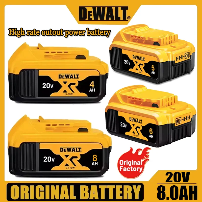 DEWALT 20 В 8 Ач аккумулятор 20 В 6 Ач оригинальное зарядное устройство инструмент быстрой зарядки литиевая батарея DCB115 DCB118 зарядное устройство
DEWALT 20 В 8 Ач аккумулятор 20 В 6 Ач оригинальное зарядное устройство инструмент быстрой зарядки литиевая батарея DCB115 DCB118 зарядное устройство