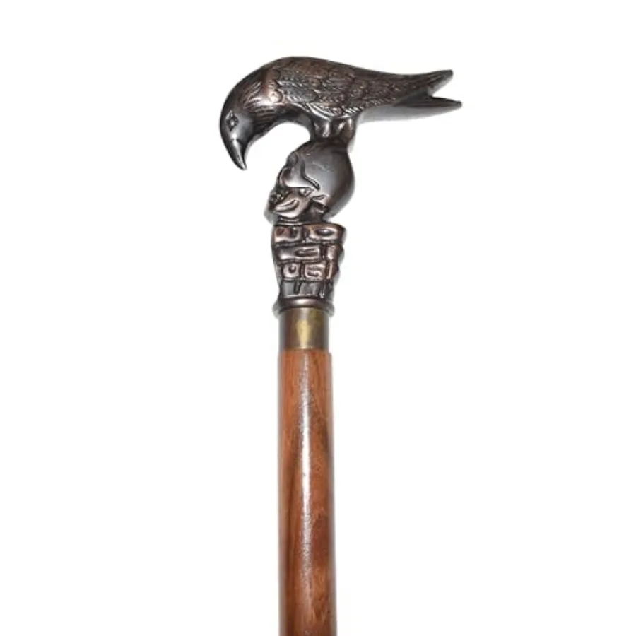 Wooden Walking Cane New Model Antique Eagle Head Handle Brown Walking Stick Cane Xmas Vintage Gift
Wooden Walking Cane New Model Antique Eagle Head Handle Brown Walking Stick Cane Xmas Vintage Gift