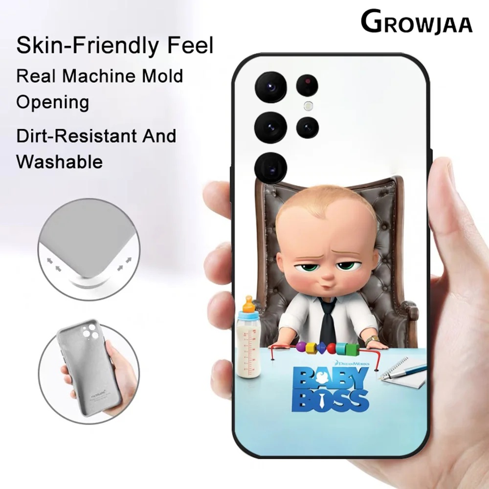 The B-Baby B-boss Cartoon Cute Phone Case for Samsung Galaxy S24 Ultra S22 S23 Ultra S21 S20 5G Protective Silicone TPU Funda
The B-Baby B-boss Cartoon Cute Phone Case for Samsung Galaxy S24 Ultra S22 S23 Ultra S21 S20 5G Protective Silicone TPU Funda