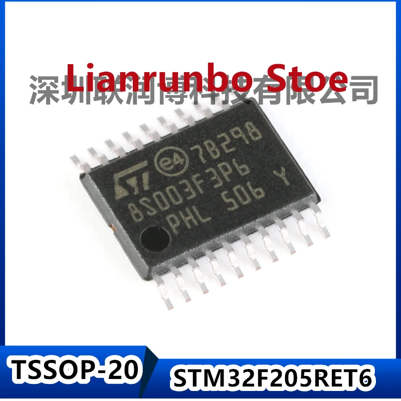 New original STM8S003F3P6TR TSSOP-20 16MHz/8KB flash memory/8-bit microcontroller MCU
New original STM8S003F3P6TR TSSOP-20 16MHz/8KB flash memory/8-bit microcontroller MCU
