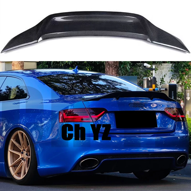 Car Spoiler For Audi A5 B8 B8.5 8TA 8T3 2/4Door Sportback R Style Real Carbon Fiber Material Rear Spoiler Trunk Wing 2009-2016
Car Spoiler For Audi A5 B8 B8.5 8TA 8T3 2/4Door Sportback R Style Real Carbon Fiber Material Rear Spoiler Trunk Wing 2009-2016