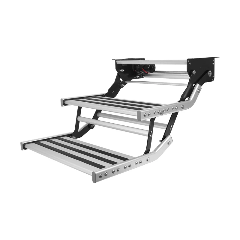 2025 519mm RV Step Aluminum Electric Slide Out Telescopic Single/Double Layer Stairs with LED Light
2025 519mm RV Step Aluminum Electric Slide Out Telescopic Single/Double Layer Stairs with LED Light