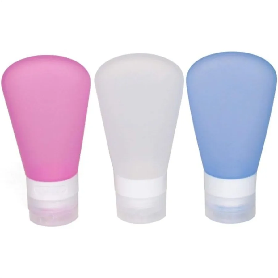 3 Pack Portable Food Grade Squeeze Silicone Liquid Travel Bottles for Shampoo Conditioner Lotion Toiletries Condiments 1 OZ Pin
3 Pack Portable Food Grade Squeeze Silicone Liquid Travel Bottles for Shampoo Conditioner Lotion Toiletries Condiments 1 OZ Pin
