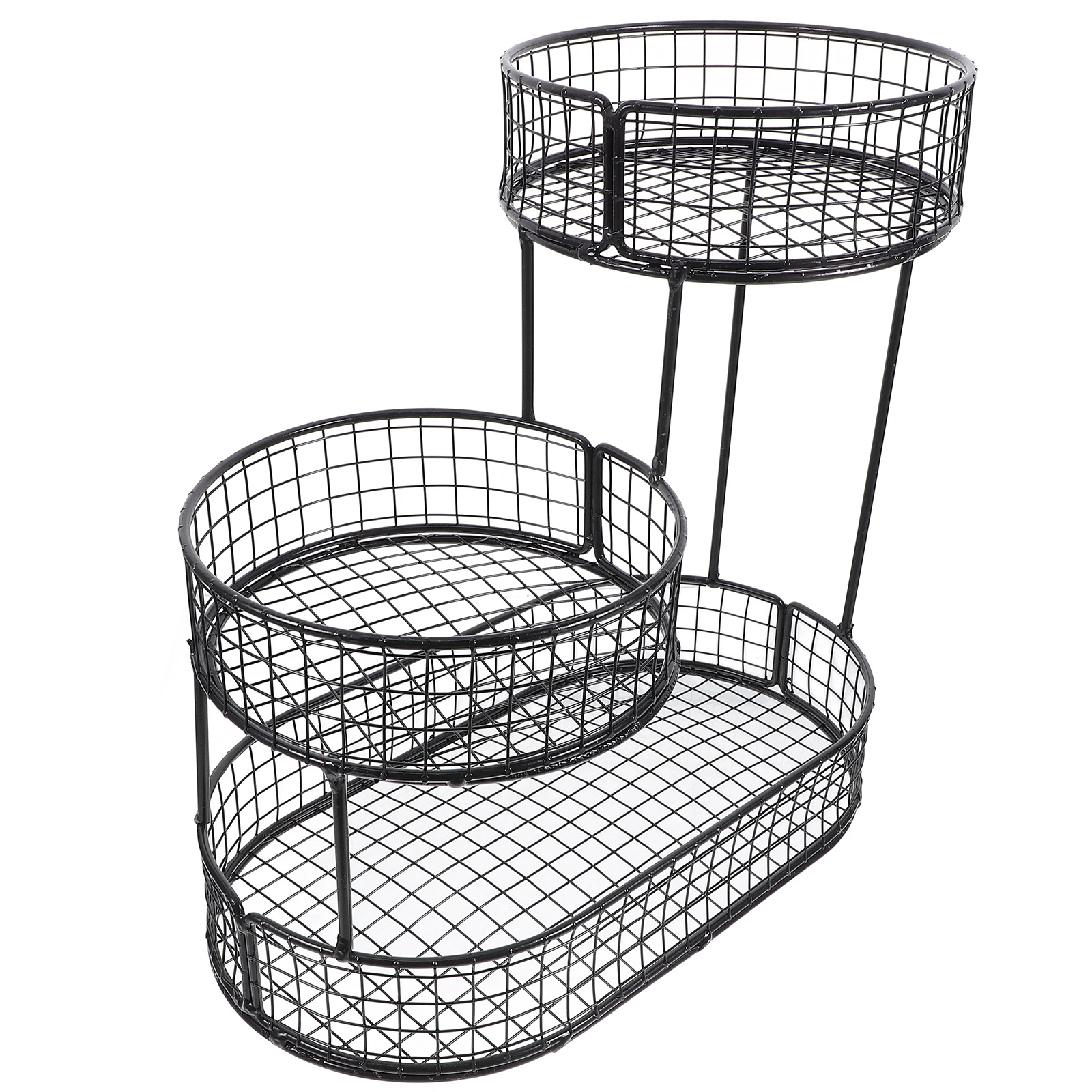 Multi Tier Fruit Basket Wire Storage Vegetable Iron Baskets Kitchens Counter Large Capacity Metal Fruit Bowl Home Restaurant
Multi Tier Fruit Basket Wire Storage Vegetable Iron Baskets Kitchens Counter Large Capacity Metal Fruit Bowl Home Restaurant