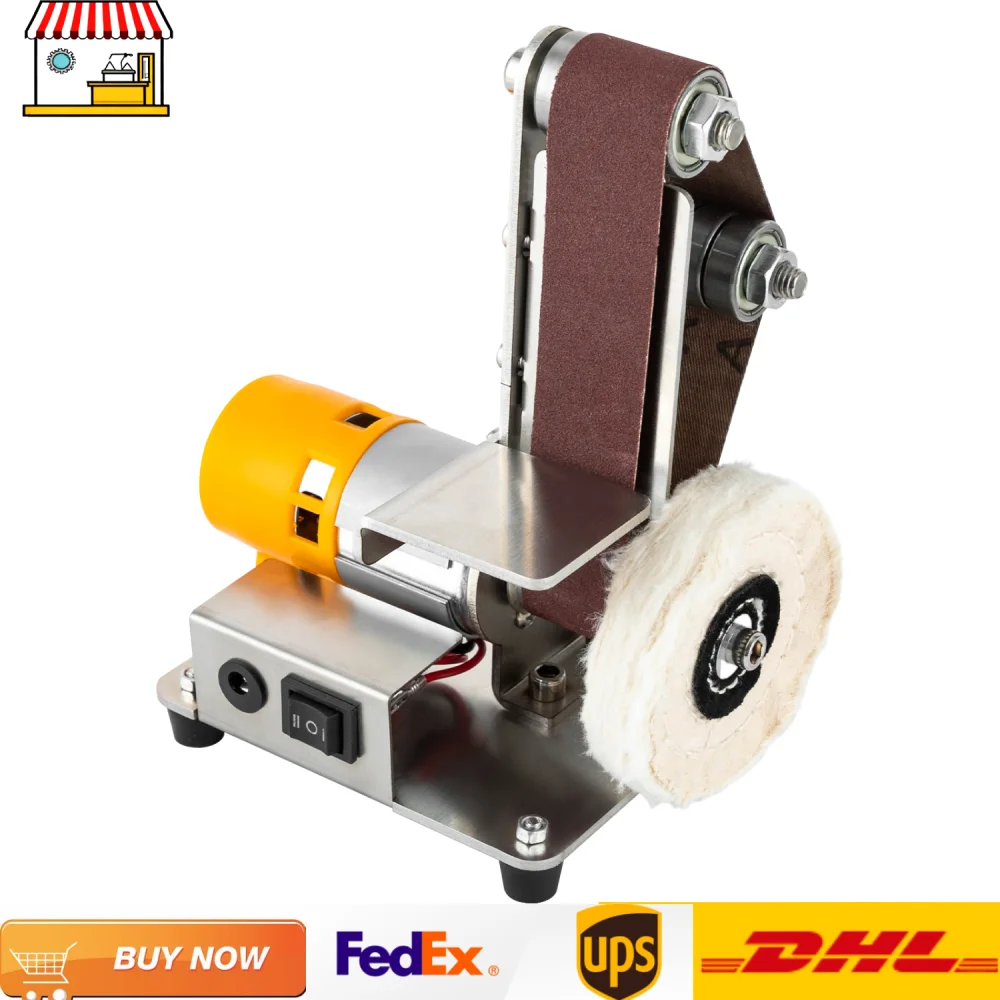 Электрическая ленточная шлифовальная машина 110 В/220 В, полировщик с переменной скоростью для изготовления ножей для деревообработки и металла
Электрическая ленточная шлифовальная машина 110 В/220 В, полировщик с переменной скоростью для изготовления ножей для деревообработки и металла