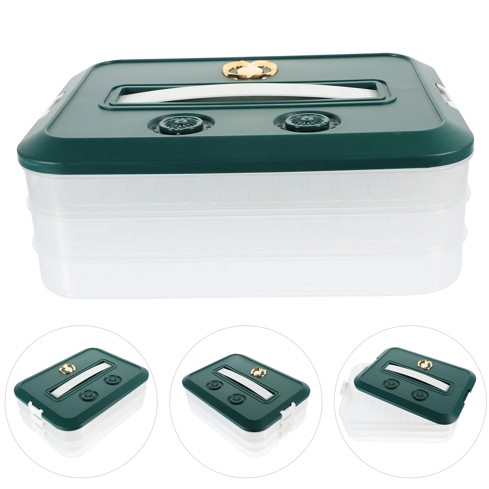 layer PP Material Food Storage Container for Fridge Freezer Dumpling Preservation Box Non skid Lightweight
layer PP Material Food Storage Container for Fridge Freezer Dumpling Preservation Box Non skid Lightweight