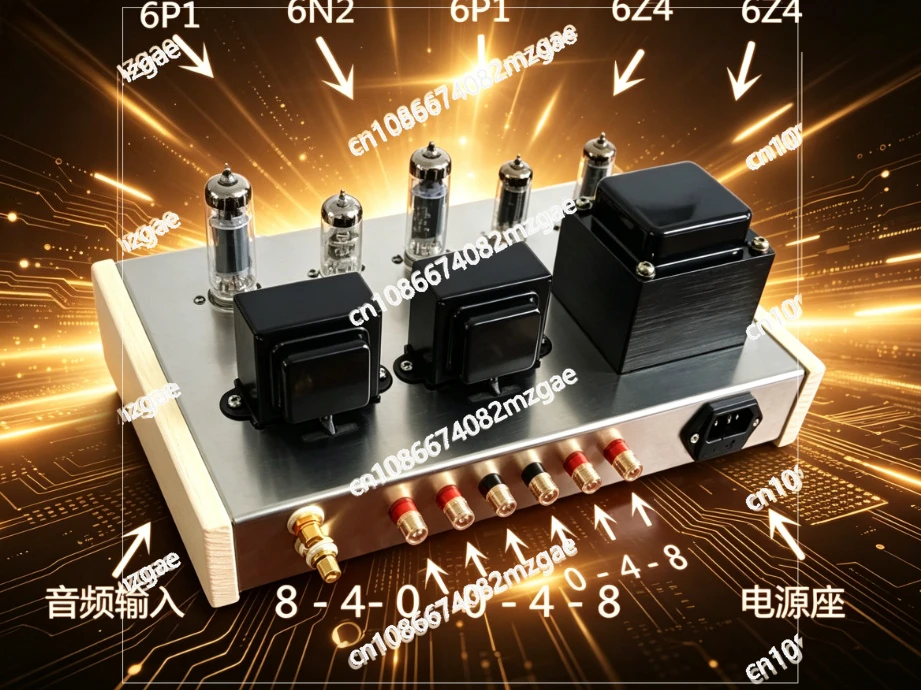 6P1 Tube Amplifier DIY Kit, Hi-Fi Vacuum Tube Amp Module for Home Audio System
6P1 Tube Amplifier DIY Kit, Hi-Fi Vacuum Tube Amp Module for Home Audio System