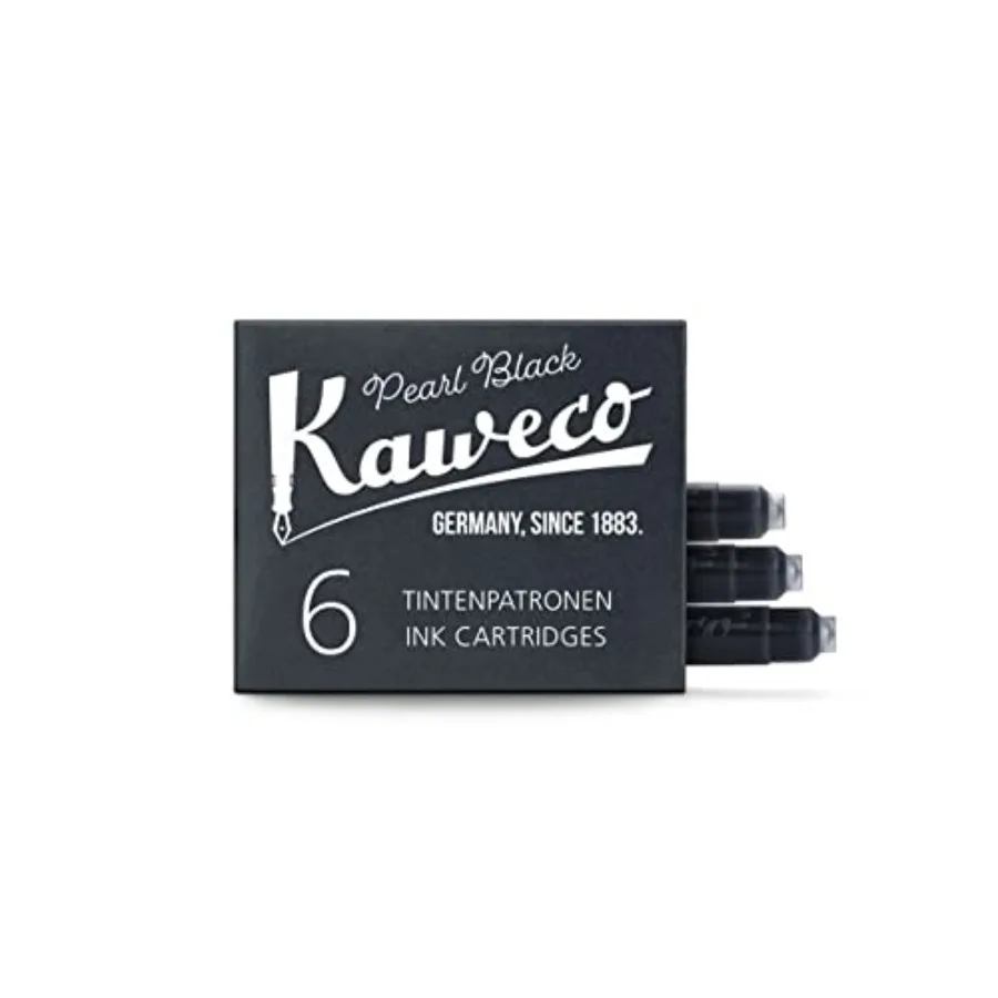 Fountain Pen Ink Cartridges Pearl Pack of 6 Premium Ink with Short Standard Cartridges in Vegan Cruelty Free Water Soluble Call
Fountain Pen Ink Cartridges Pearl Pack of 6 Premium Ink with Short Standard Cartridges in Vegan Cruelty Free Water Soluble Call